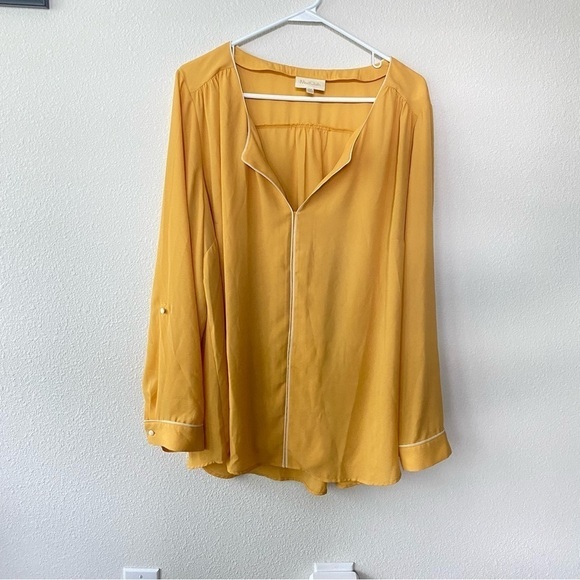 Modcloth | Women's Set of Two Flowy Long Sleeve Tops Size 2X - Picture 3 of 12